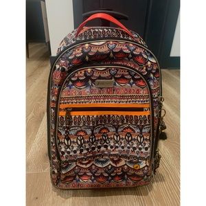 Sakroots adjustable rolling backpack